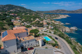 Vue Drone 2 Hotel Le Saint Erasme Calvi